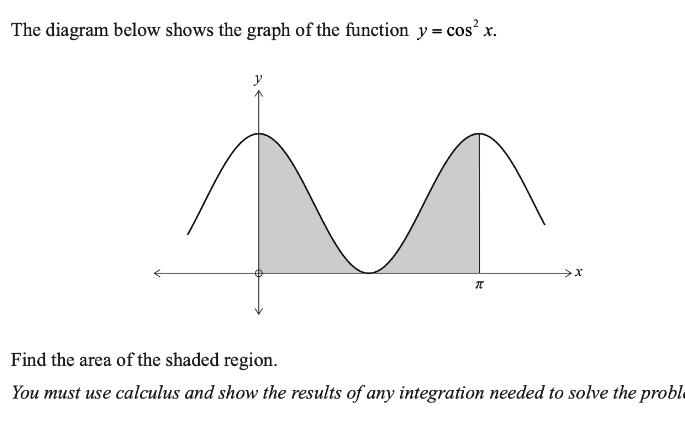 Question 2(d) original exam prompt; text transcription follows