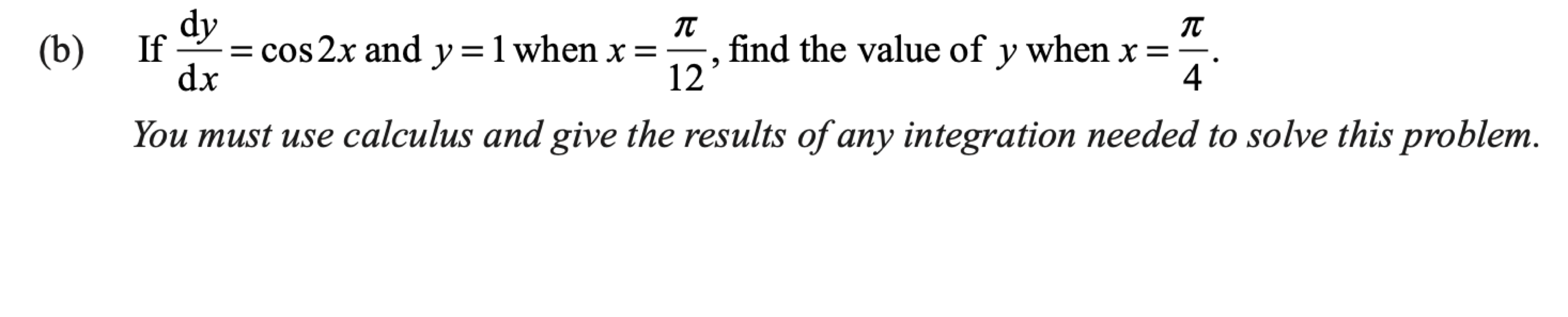 Question 3(b) original exam prompt; text transcription follows
